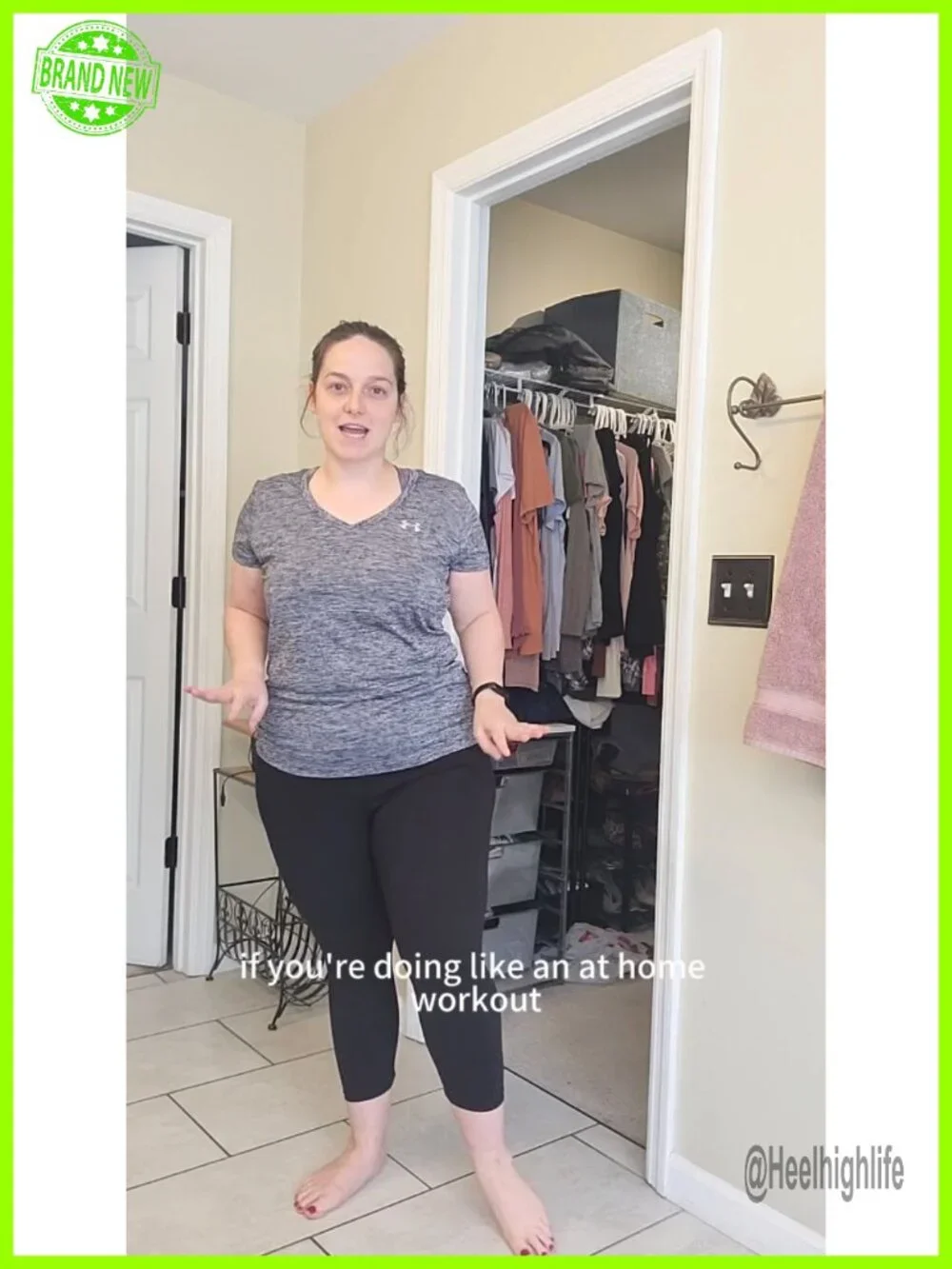 High Waisted Capri Leggings 3 Pack Buttery Soft Women's